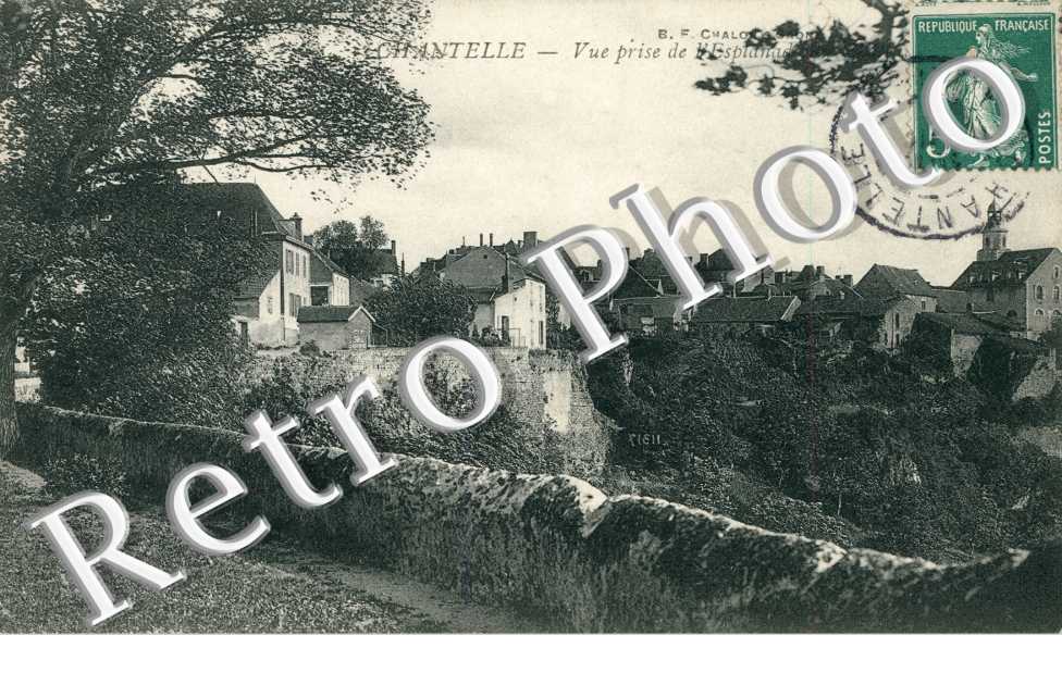 Vue prise de l'Esplanade