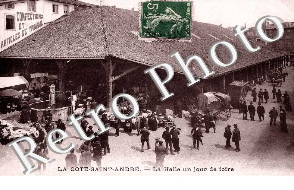 la halle un jour de foire