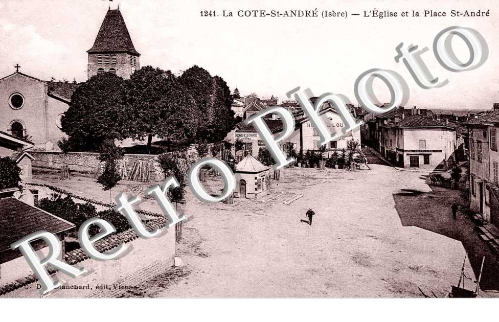 l'eglise et la place St andre