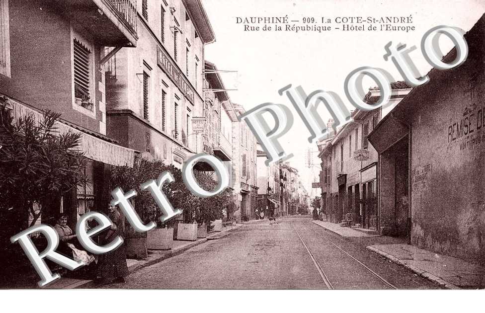 rue de la republique - hotel de l'Europe