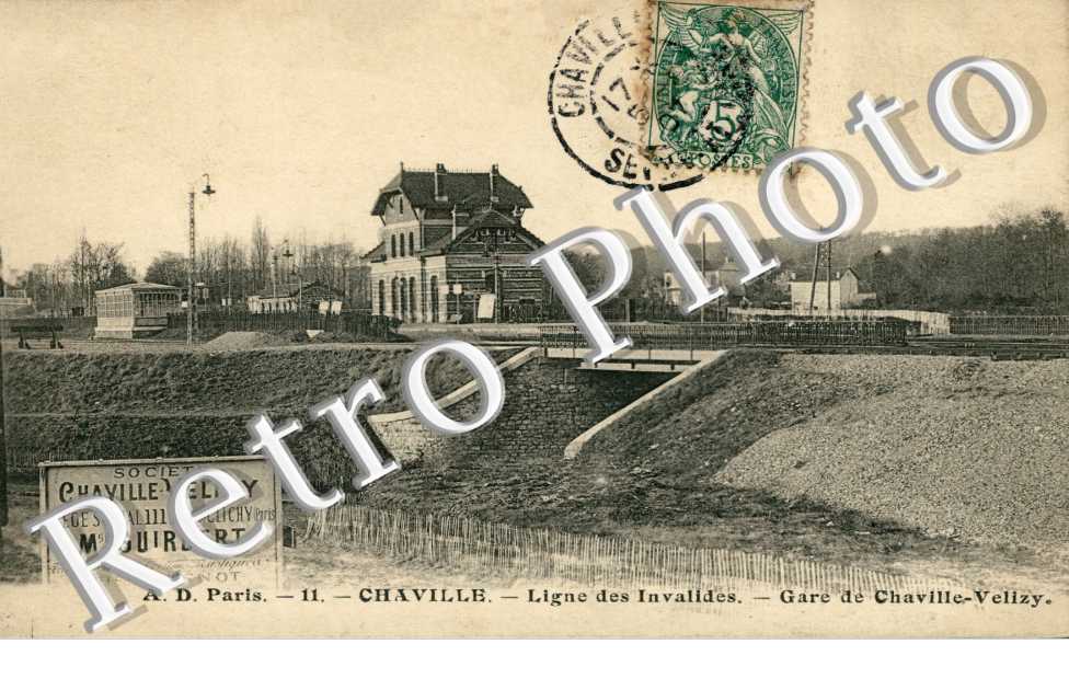 LIGNE DES INVALIDES Gare de Chaville Velizy 