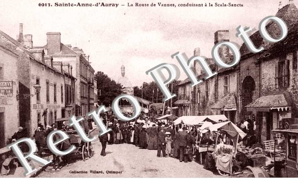 la route de Vannes conduisant a la Scala Sancta