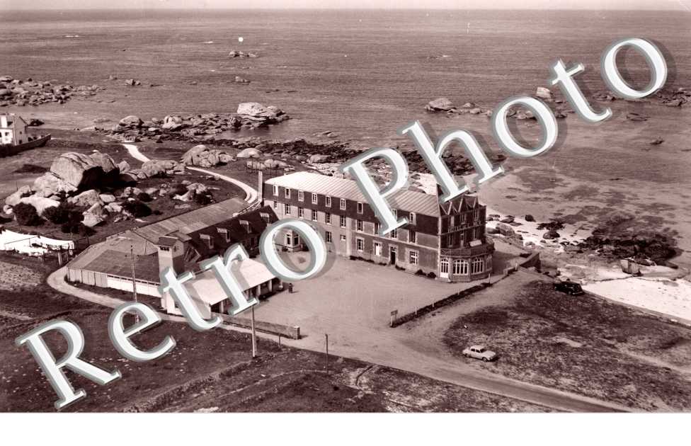 Vue Aérienne - l'Hôtel de la Mer et la Côte