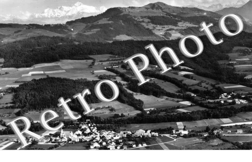 vue generale a et massif du Mont Blanc