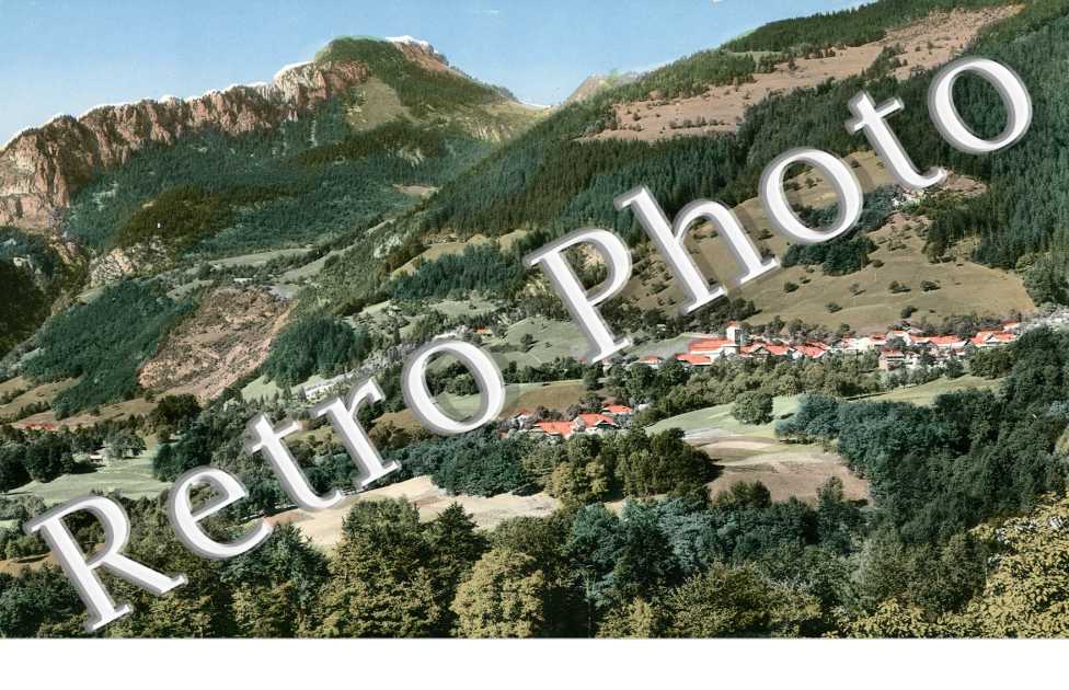Le Rocher d'Ouzon - Le Col du Corbier
