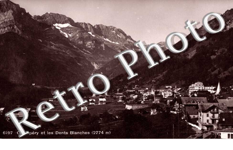 Champery et les Dents Blanches (2774 m)