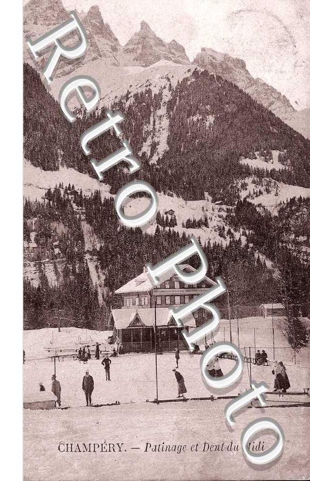 patinage et dent du midi