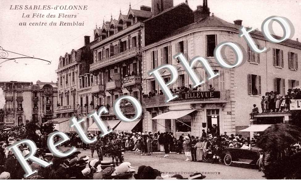 la fete des fleurs au centre du Remblai  -  Hotel Bellevue