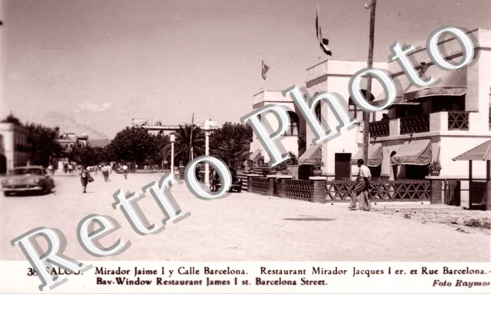 Restaurant Mirador Jacques 1er et rue Barcelona
