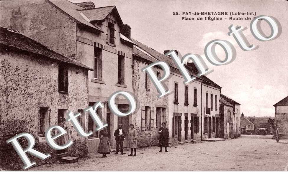 place de l'eglise Route de Blain