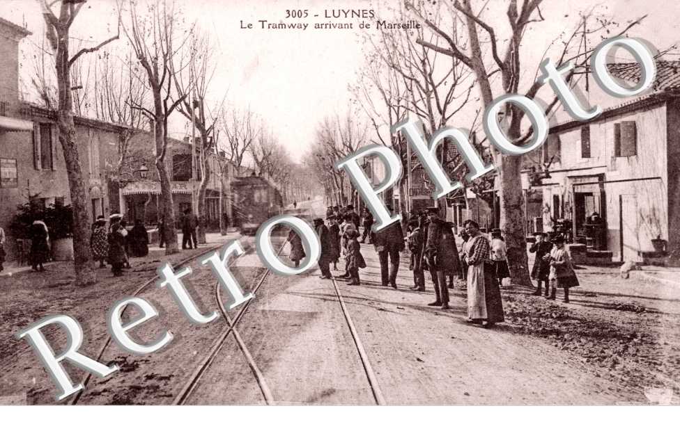le Tramway arrivant de Marseille