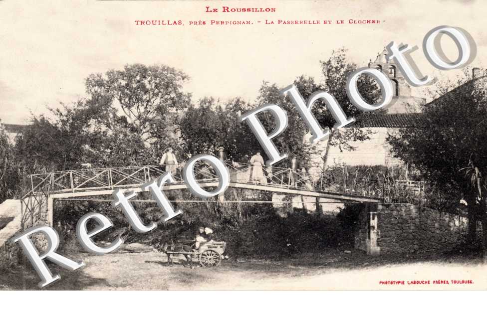 la Passerelle  et le clocher