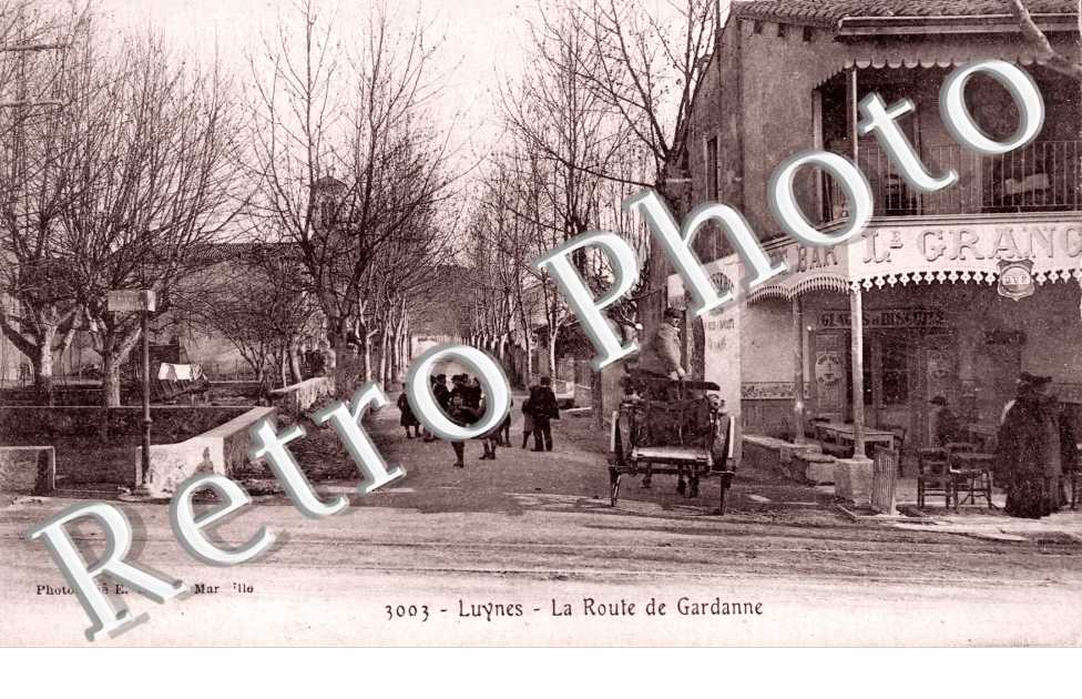 la route de Gardanne 
