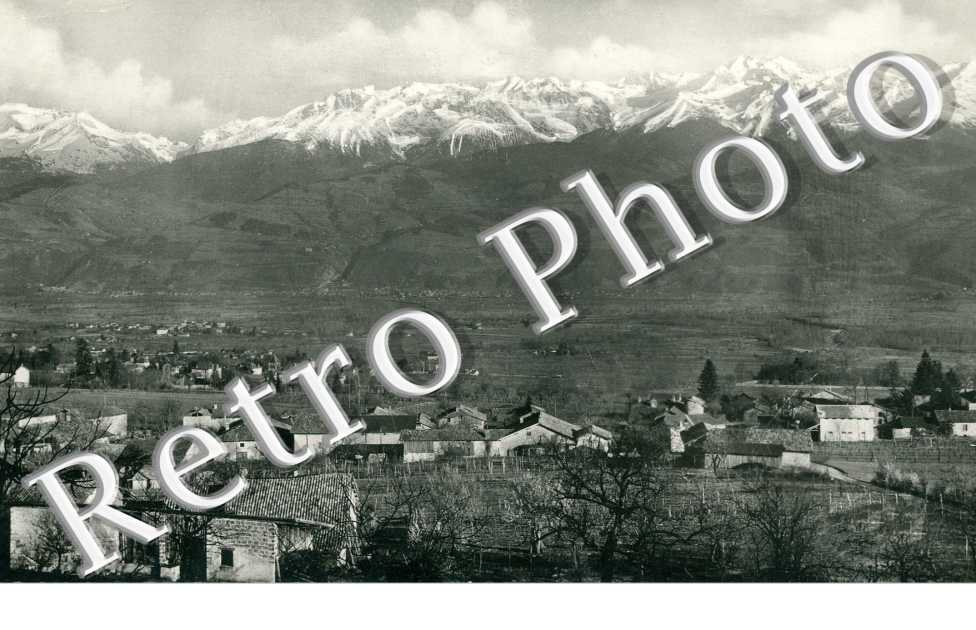 Vue generale et le massif de Belledonne