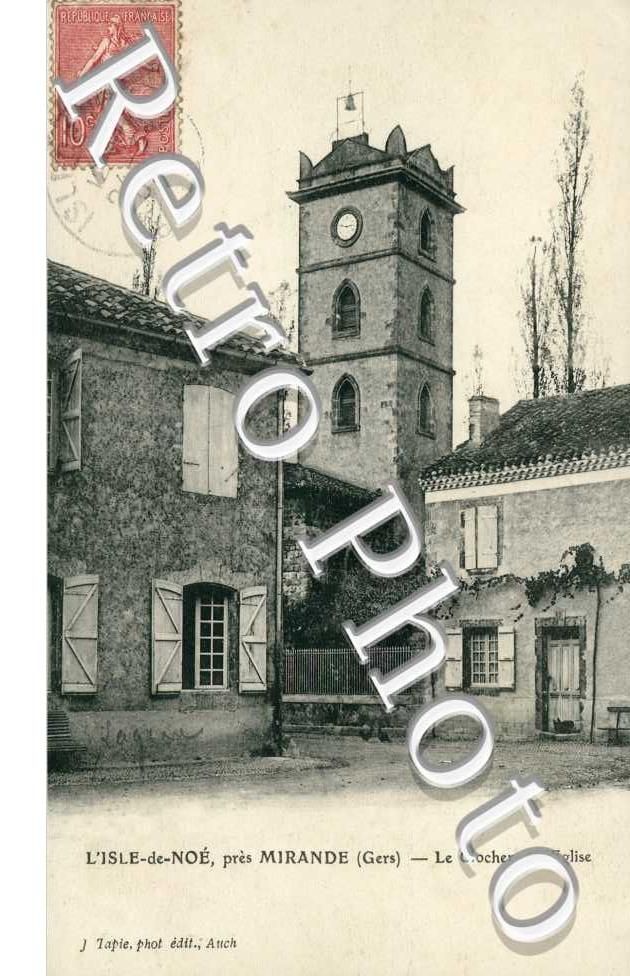 Le Clocher et l'eglise