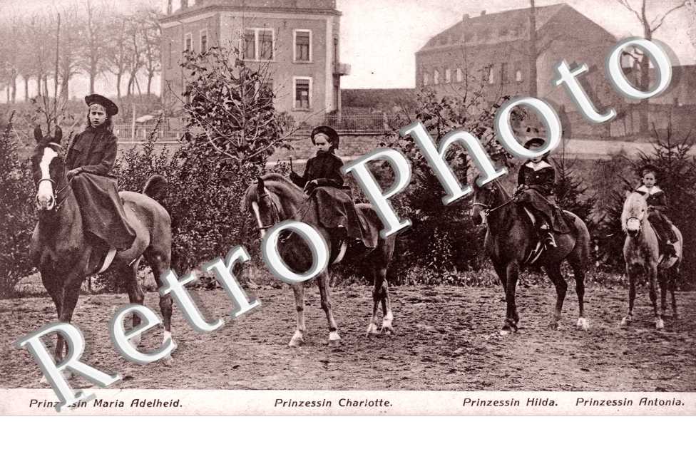 Prinzessin Maria Adelheid Prinzessin Charlotte Prinzessin Hilda Prinzessin Antonia