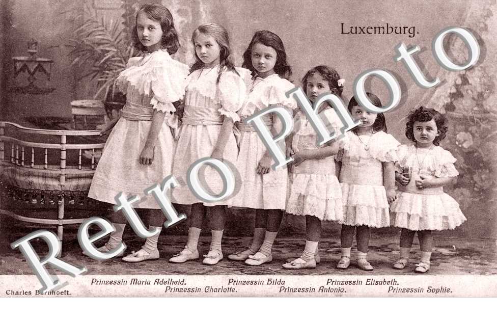 Prinzessin Maria Adelheid Prinzessin Charlotte Prinzessin Hilda Prinzessin Antonia Pr. Elisabeth