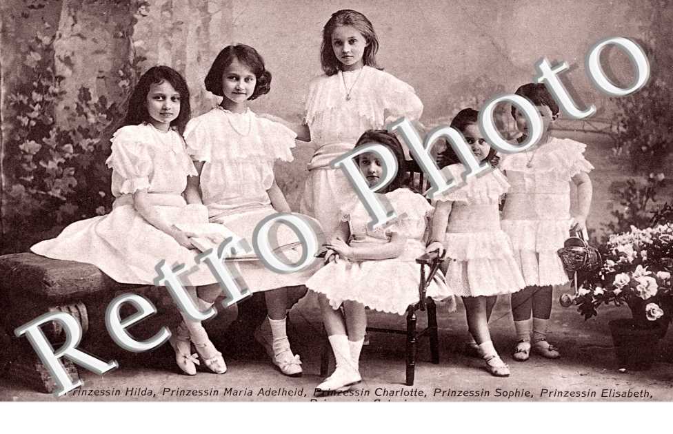 Prinzessin Maria Adelheid Prinzessin Charlotte Prinzessin Hilda Prinzessin Antonia Pr. Elisabeth