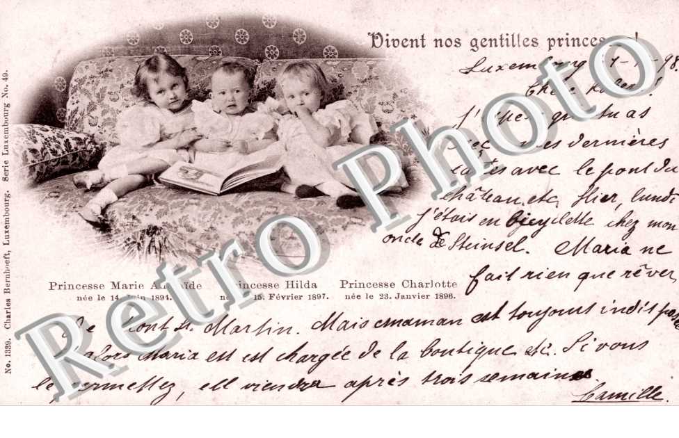 Princesse Marie Adelaîde Princesse Hilda Princesse Charlotte