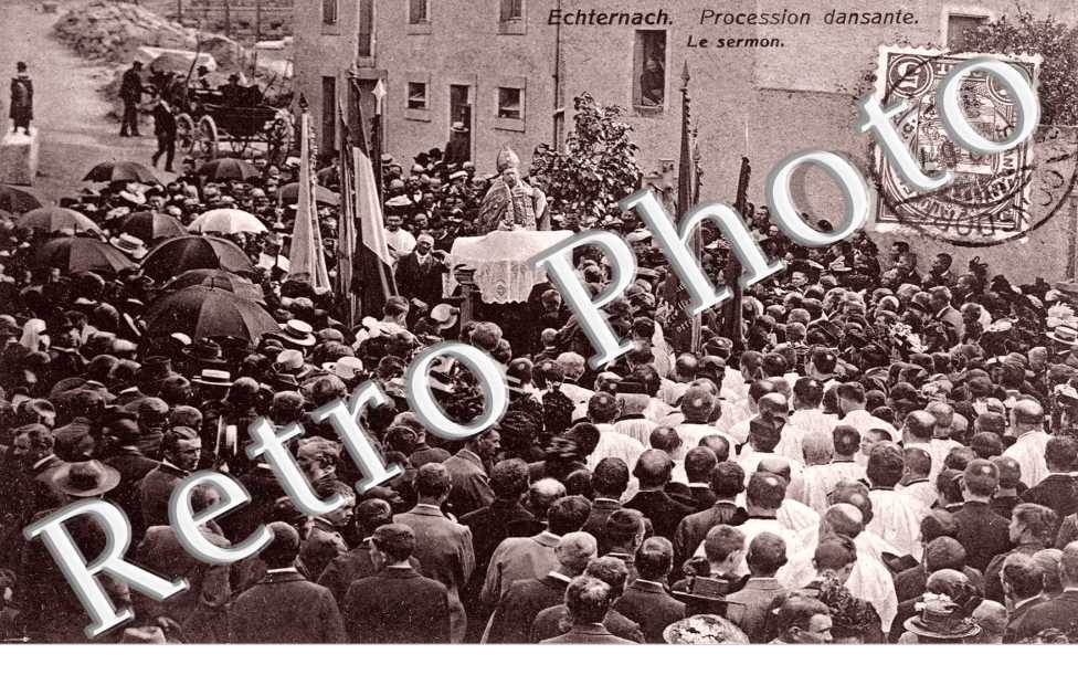 procession dansante Le sermon