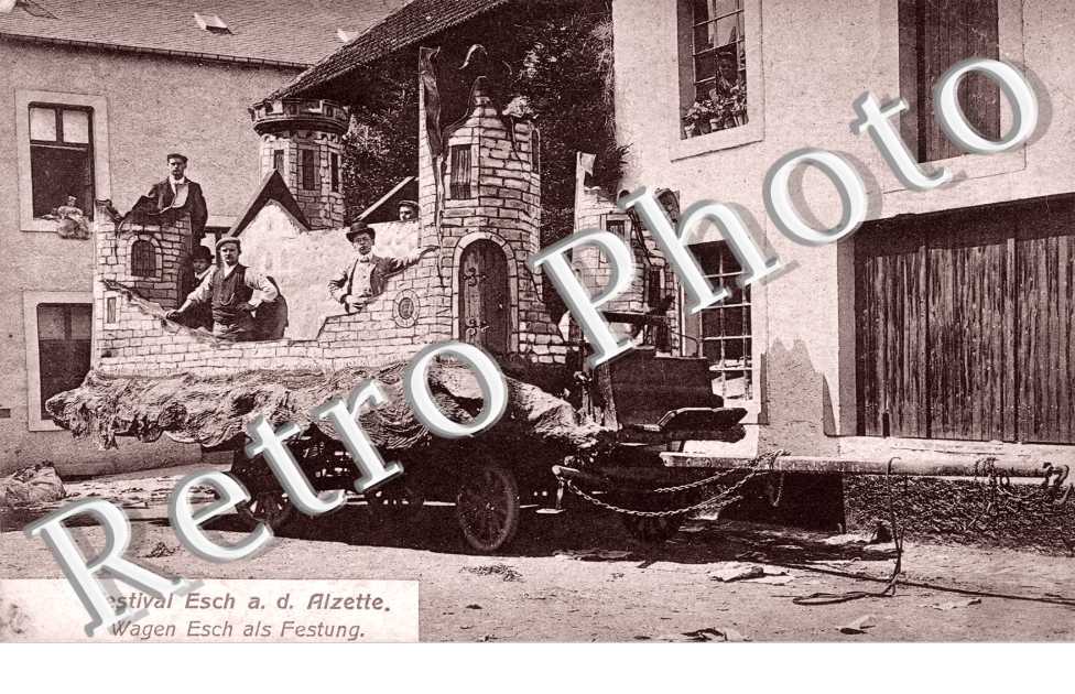 Festival - wagen Esch als Festung