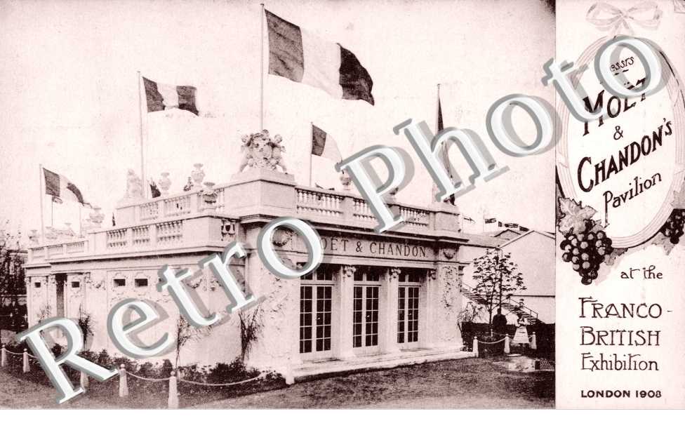 Pavillon Moët & Chandon at the Franco-British Exhibition London 1908