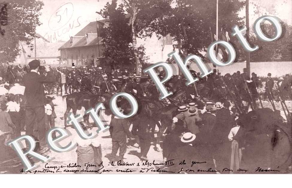 camp de chalons Le retour d'Alphonse III