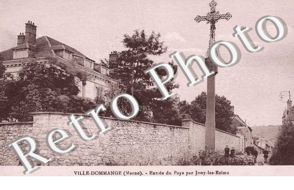 entrée du pays par Jouy-les-Reims