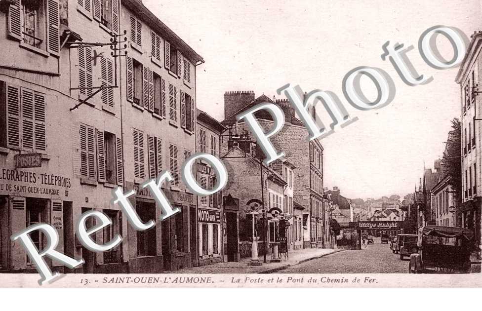 La Poste et le Pont du Chemin de Fer