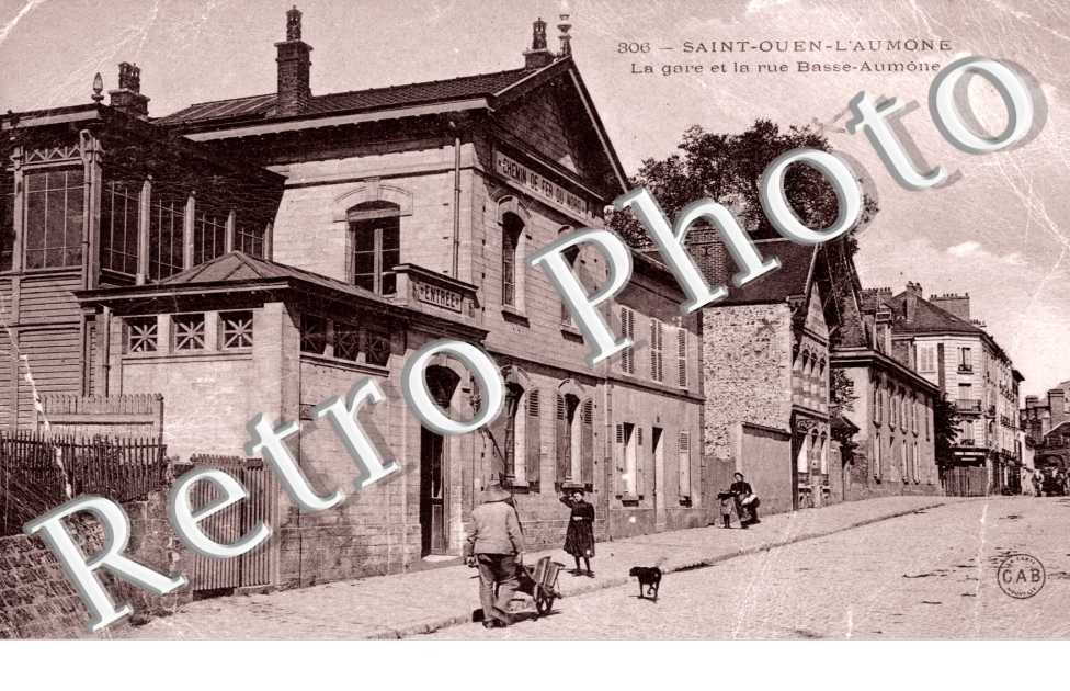 La Gare et la Rue Basse Aumone