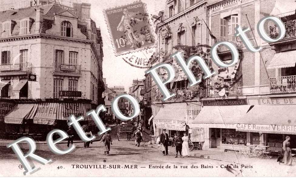 Entree de la rue des bains