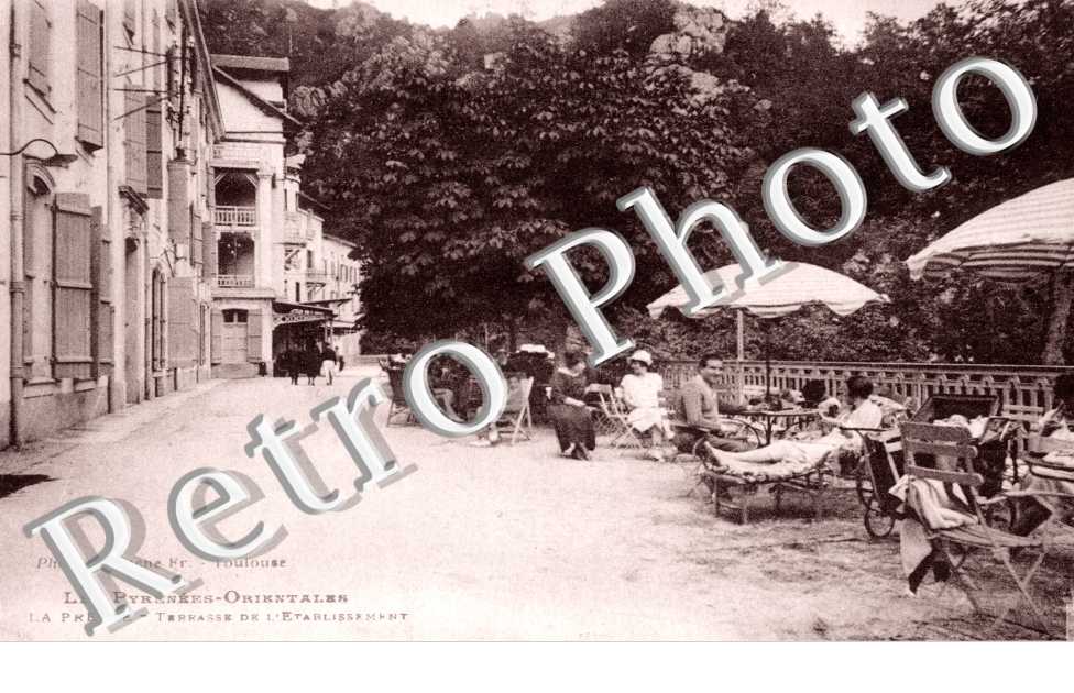 La Preste terrasse de l'Etablissement