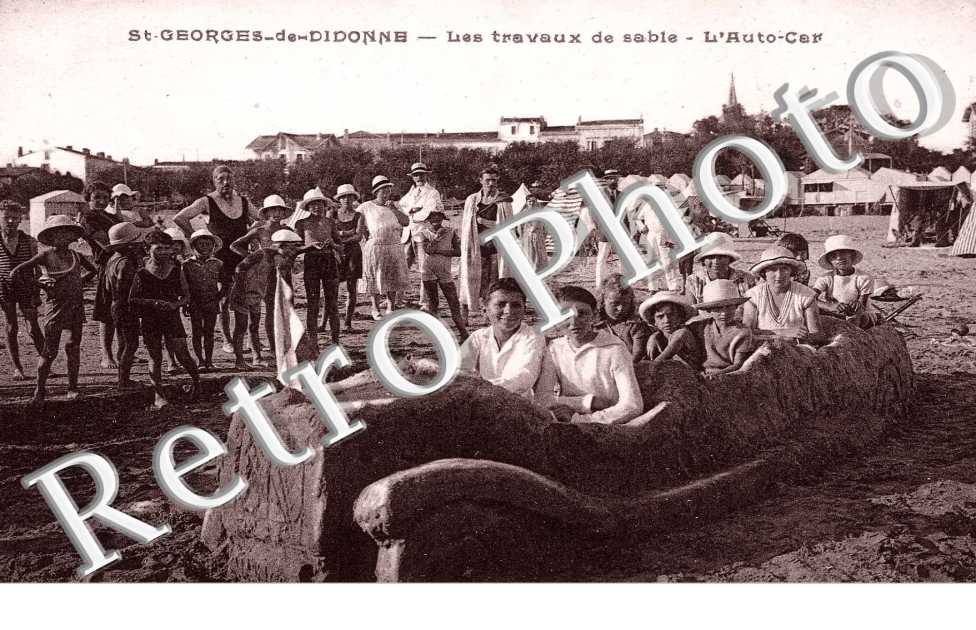 les travaux de sable - l'autocar
