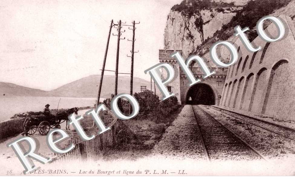 Lac du Bourget et Ligne du P.L.M