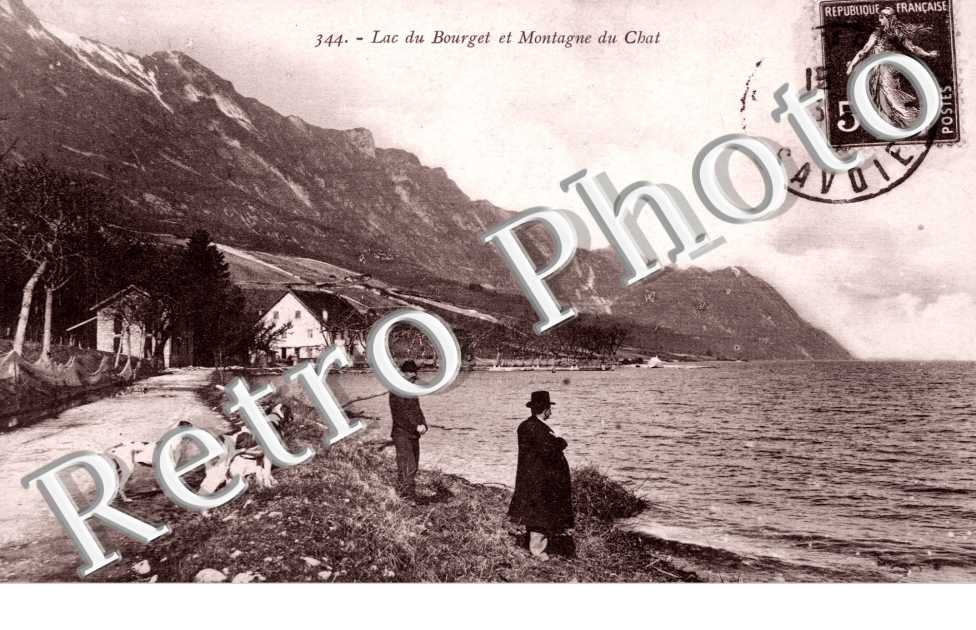 Le Lac du Bourget et Montagne du Chat