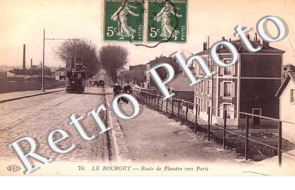 route de Flandre vers Paris