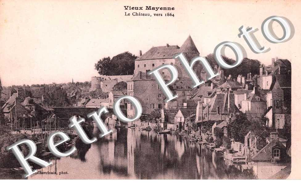 LE CHATEAU VERS 1864