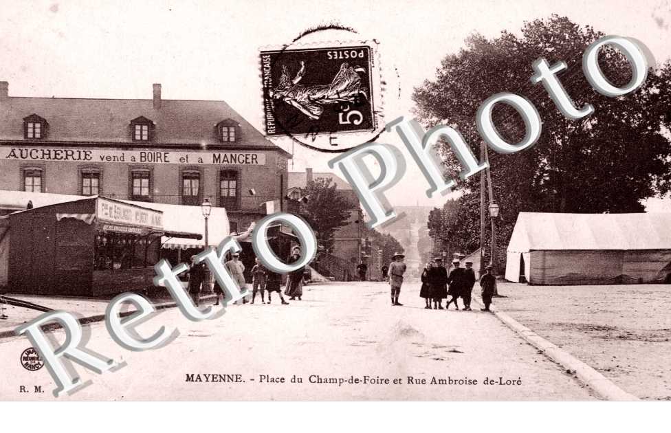 place du champ de foire et rue ambroise de lore