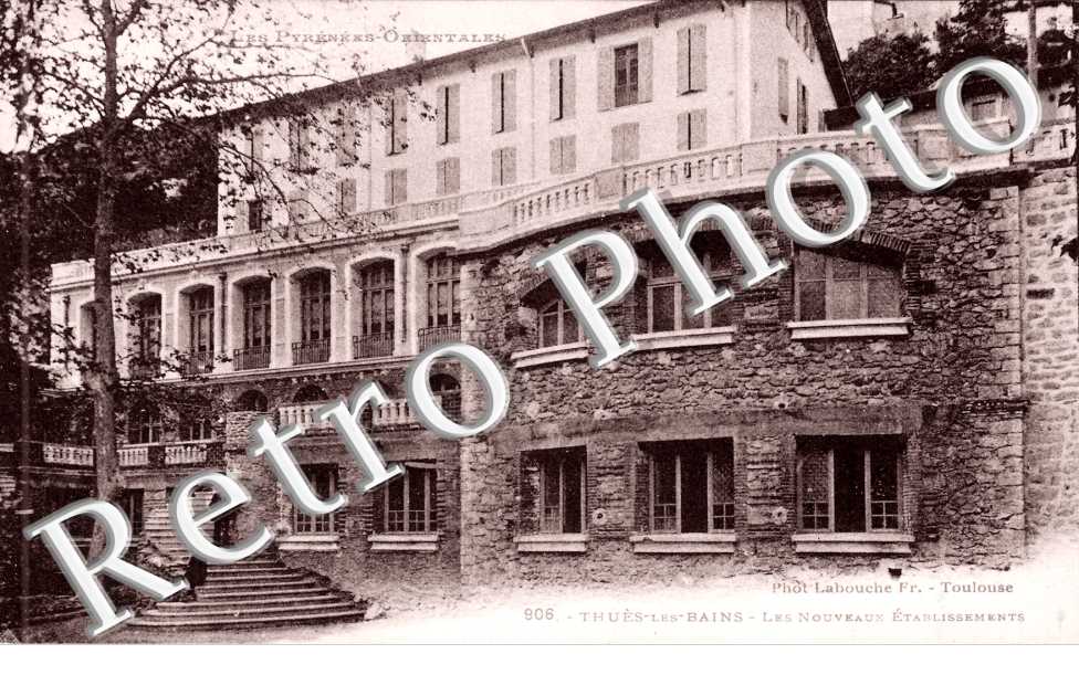 Thues-les-Bains  -  les nouveaux etablissements