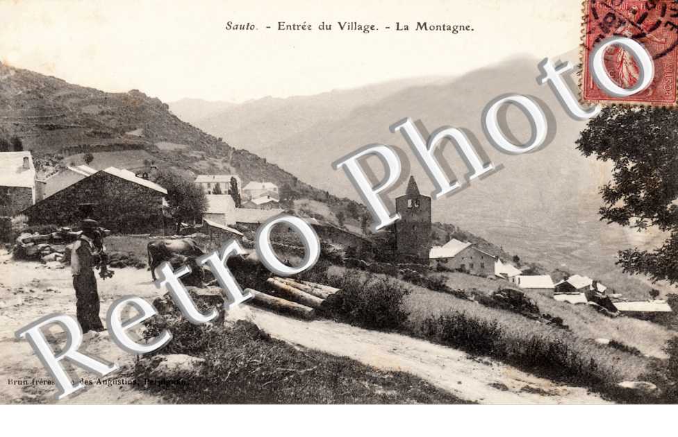 entrée du village 