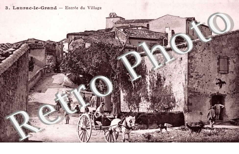 Laurac-le-Grand   Entree du village
