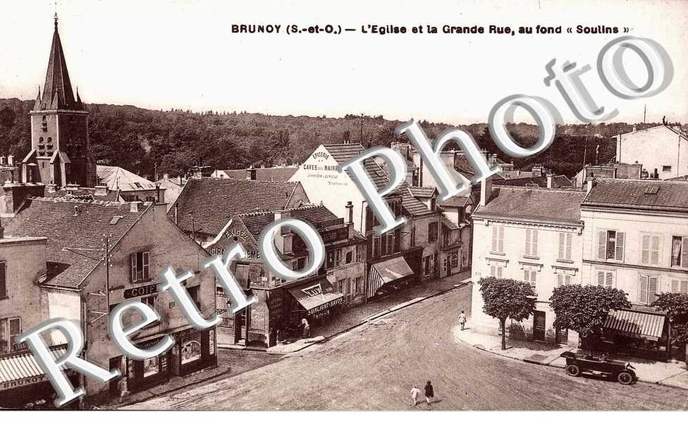 l'eglise et la grande rue