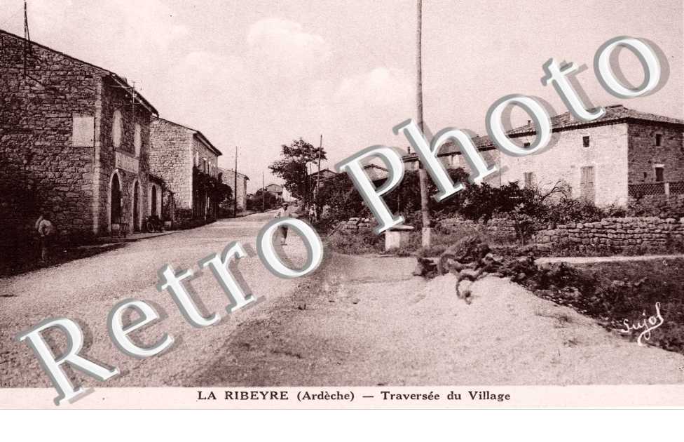 la ribeyre Traversée du village