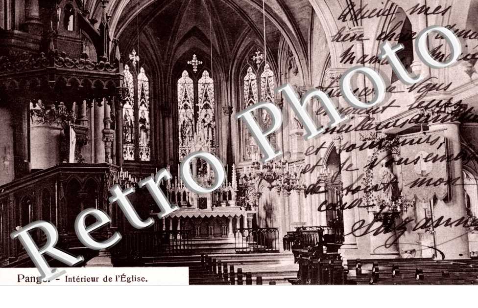 intérieur de l'église