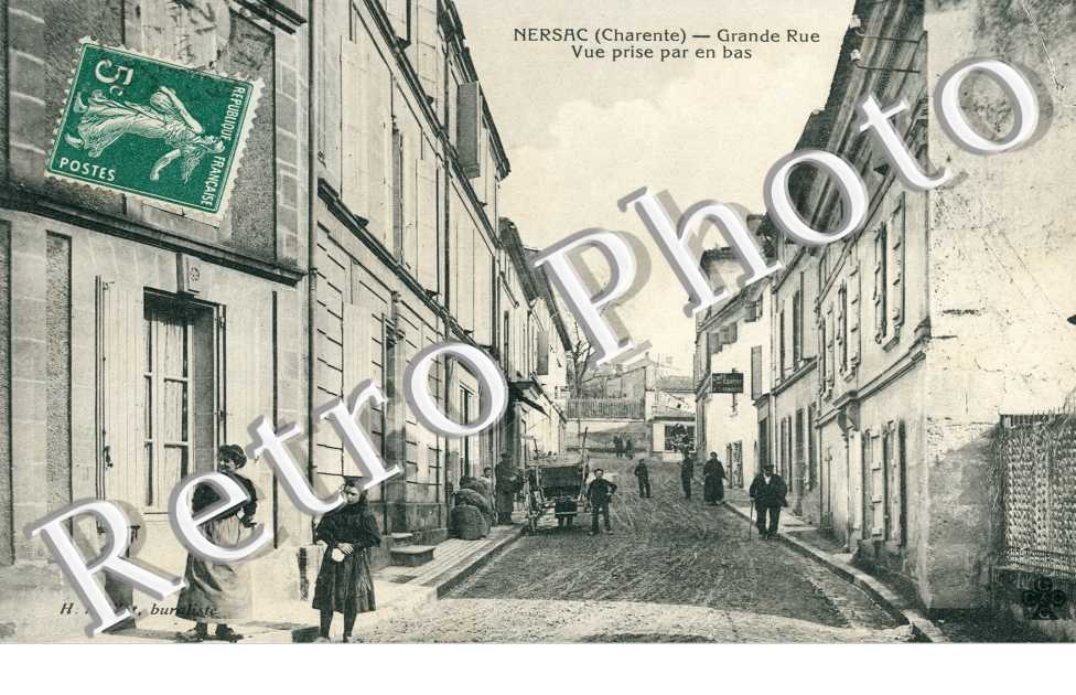 Grande rue Vue prise par en bas