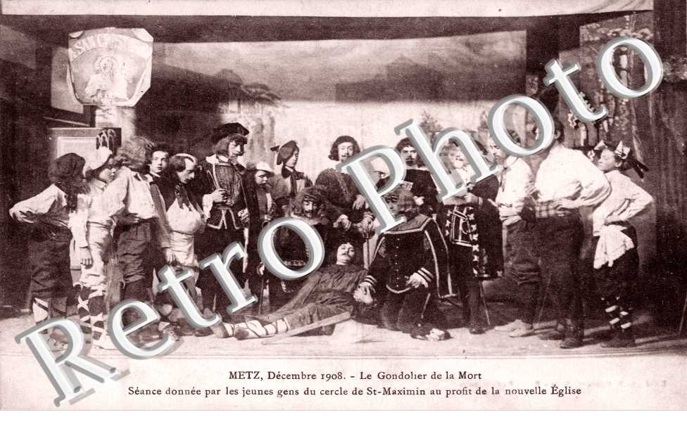 Le Gondolier de la Mort - Cercle de Saint Maximin - Dec 1908