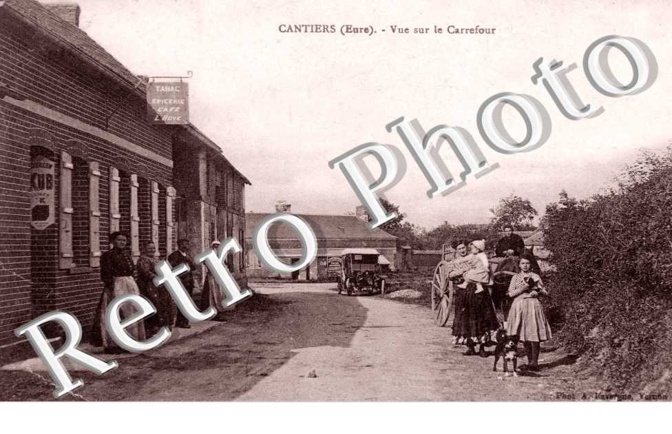 Vue sur le carrefour
