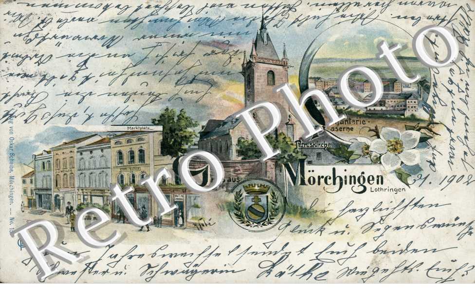 Markplatz - Infanterie Casern - Kirche