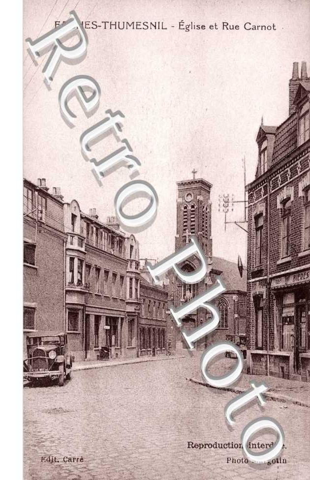Eglise et rue Carnot