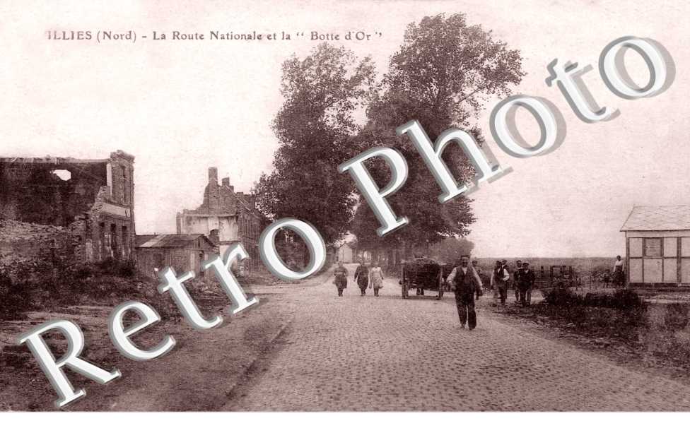 la route nnationale et la Botte d'Or